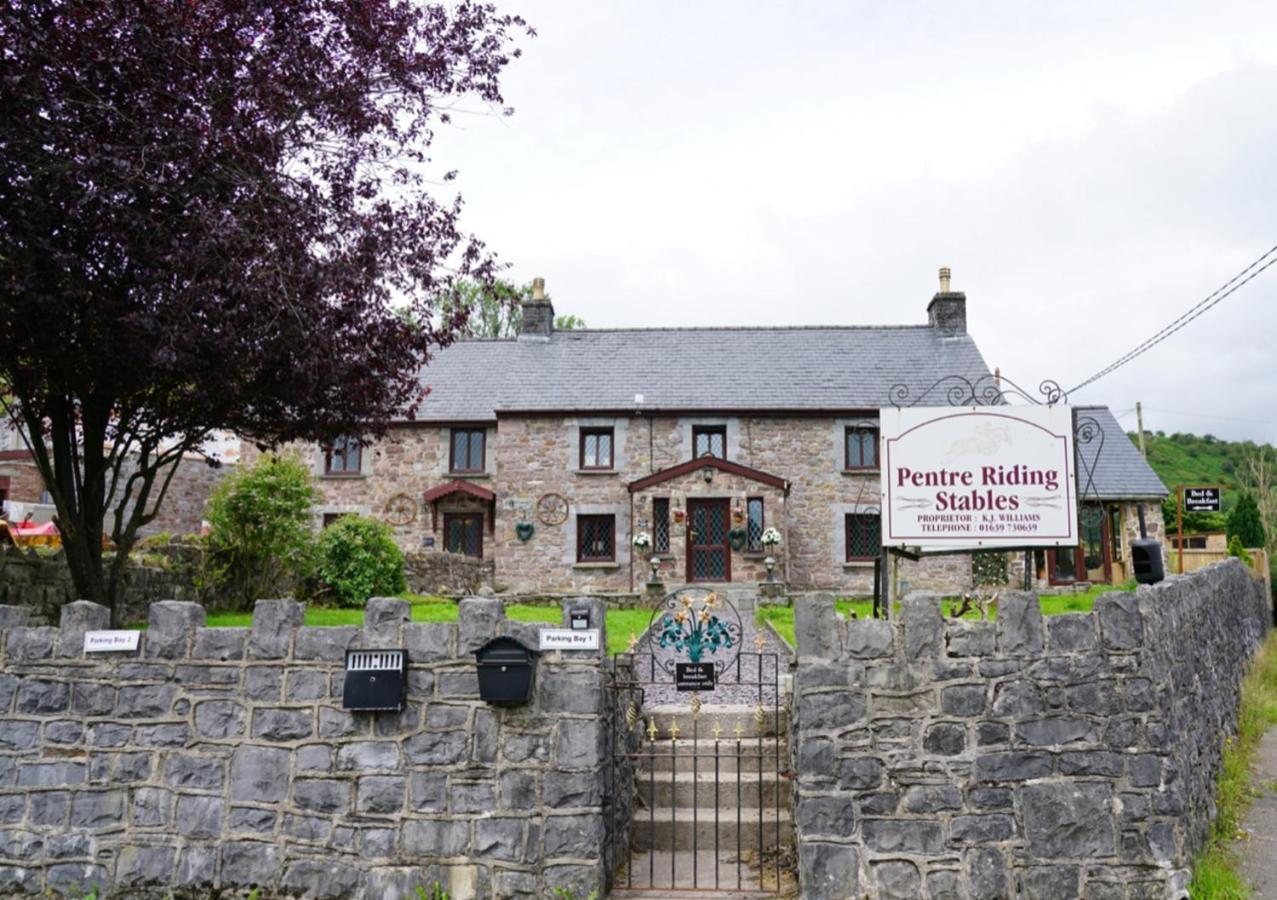Pentre Riding Stables Hotel Abercraf Exterior photo