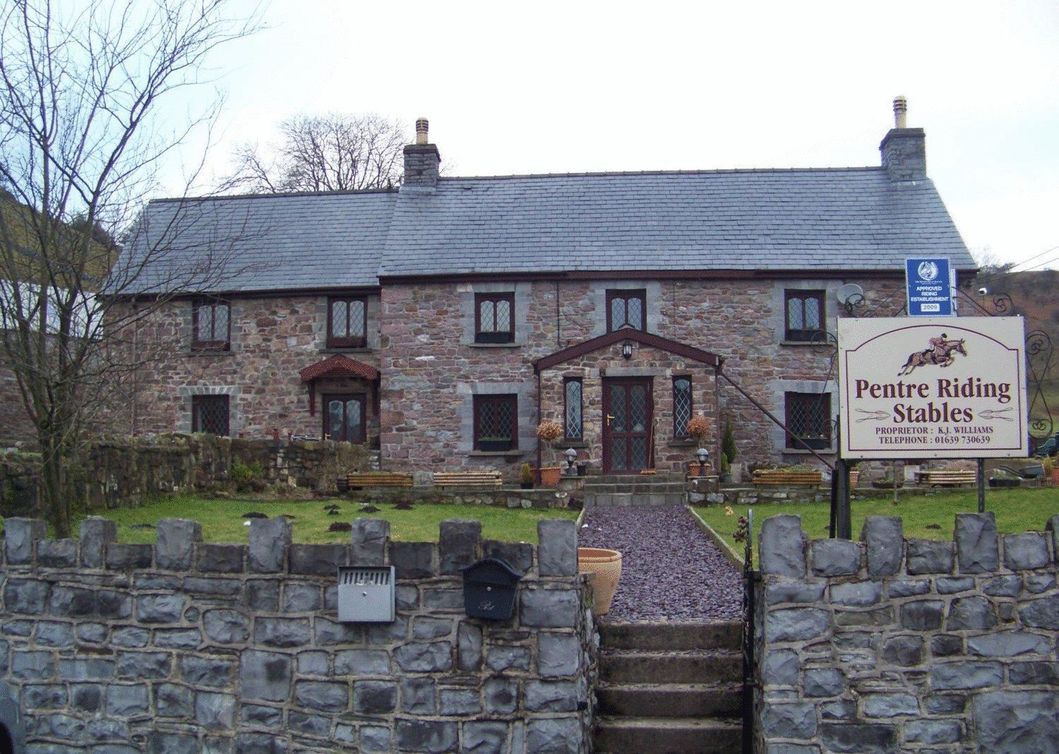 Pentre Riding Stables Hotel Abercraf Exterior photo